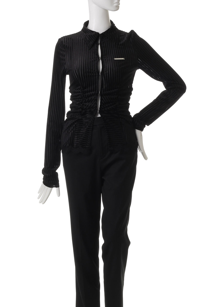 PRANK PROJECT(プランク プロジェクト)｜シアーベルベットシャツ