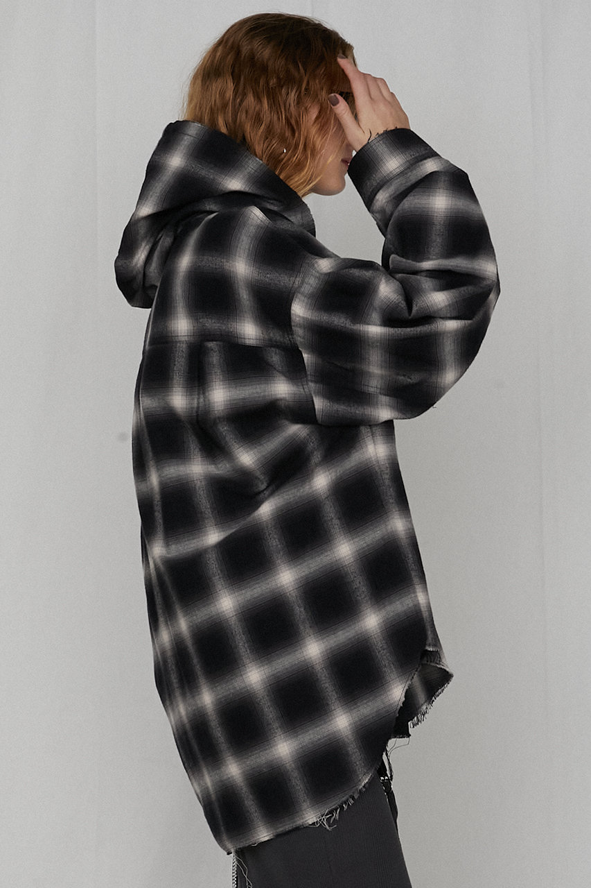 トップス PRANK PROJECT Hooded Check Shirt フーデッドチェックシャツ / Hooded Check Shirt（シャツ
