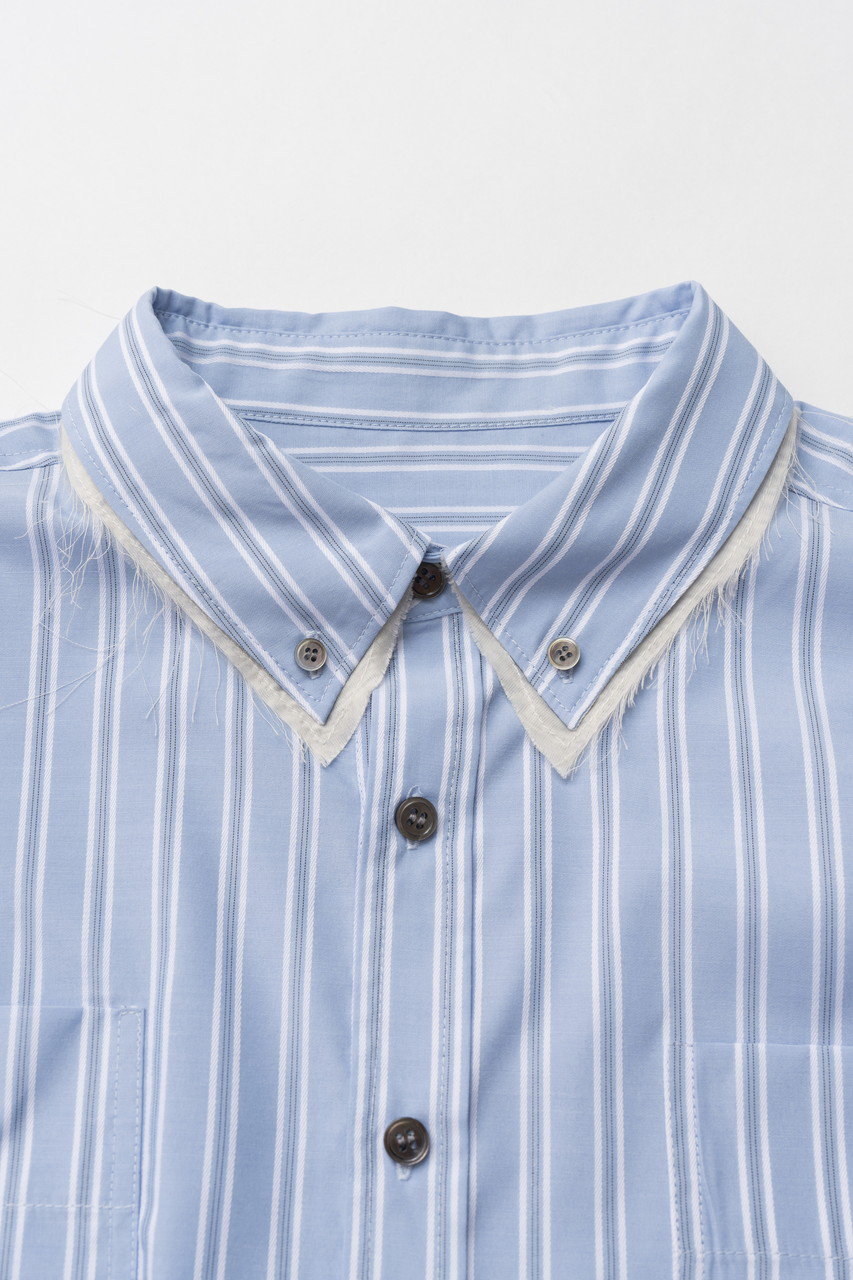 ダブルカラークロップドシャツ / Double Collar Cropped Shirt