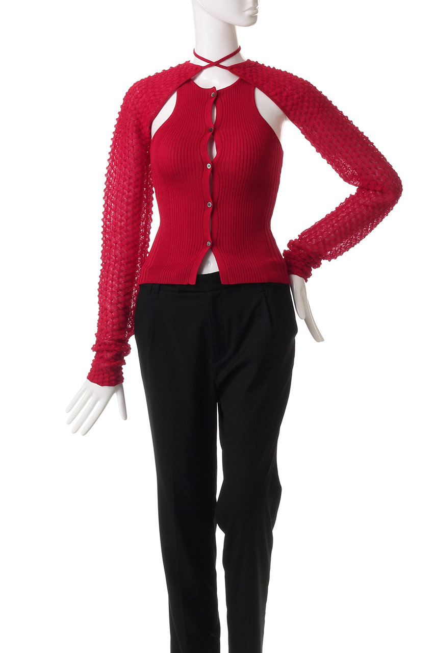 TAN LUSTER BOLERO タン ラスター　ボレロ ニット TAN LUSTER BOLERO タン ラスター ボレロ ニット（TAN LUSTER