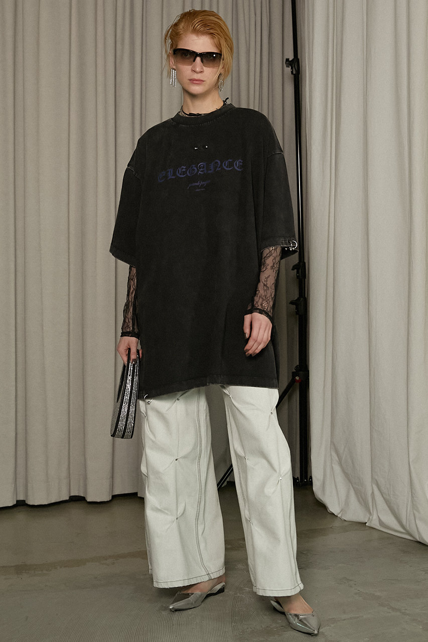 【新品未使用】PRANK PROJECT ボディピアス オーバーTシャツ PRANK PROJECT tシャツ ボディピアスオーバーTシャツ / Body