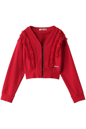 プランク プロジェクト/PRANK PROJECTのフリルスウェットカーディガン / Frills Sweatshirt Cardigan(110100/110104)