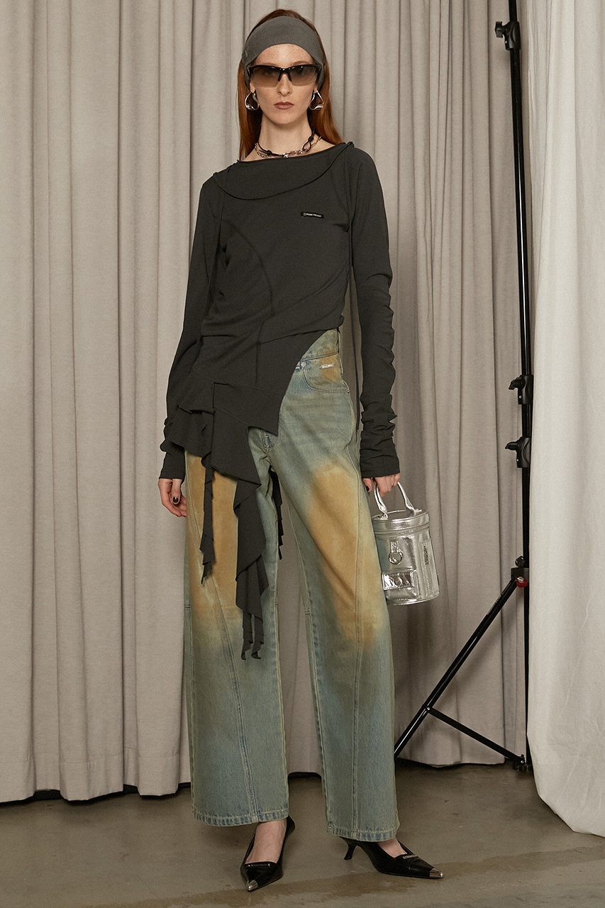 PRANK PROJECT カーブラインデニム PRANK PROJECT ジーンズ デニム デニムパンツ カーブラインデニム