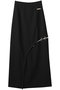 【予約販売】2WAYオープンスリットロングスカート / 2way Open Slit Long Skirt プランク プロジェクト/PRANK PROJECT BLK(ブラック)