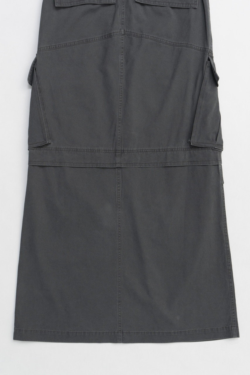 スカート prank project 2WAY Pleated Maxi Skirt PRANK PROJECT スカート フックラインタイトスカート / Hook Eye