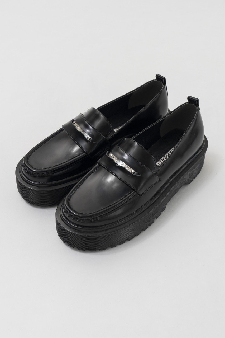 PRANK PROJECT 厚底ローファー / Platform Loafers (BLK(ブラック), 38) プランク プロジェクト ELLE SHOP PRANK PROJECT 厚底ローファー / Platform Loafers (BLK(ブラック), 38) プランク プロジェクト ELLE SHOP