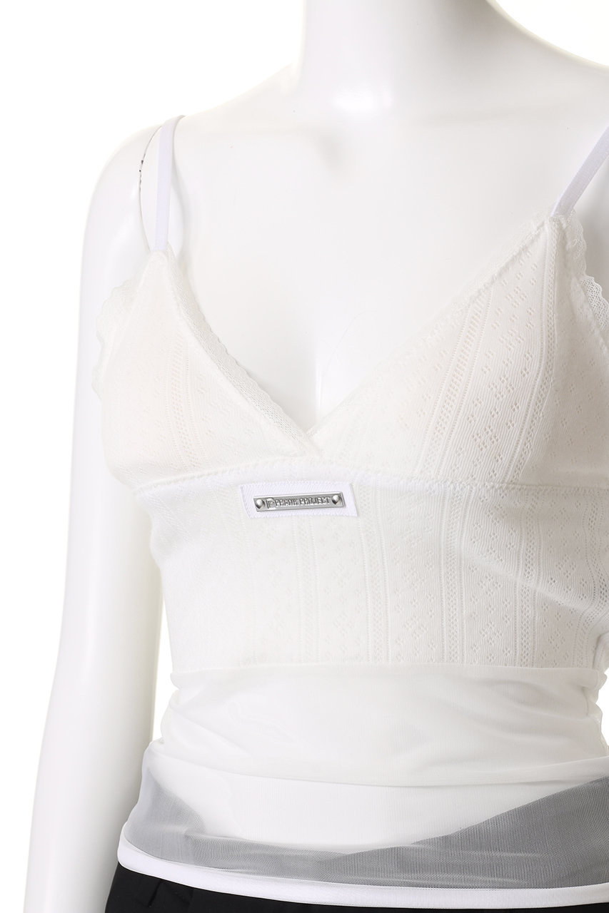 PRANK PROJECT(プランク プロジェクト)｜アイレットレースシアーキャミ