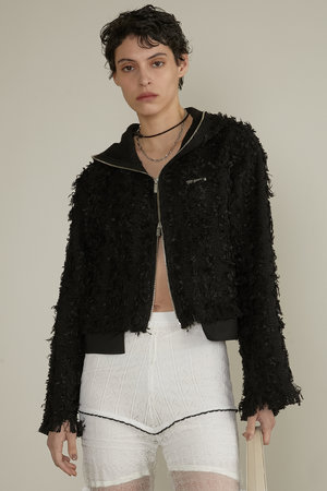 プランク プロジェクト/PRANK PROJECTのツイードフーディ / Tweed Hoodie(110800/110802)