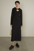 ボレロレイヤードカットマキシワンピース / Bolero Layered Cut Maxi Dress