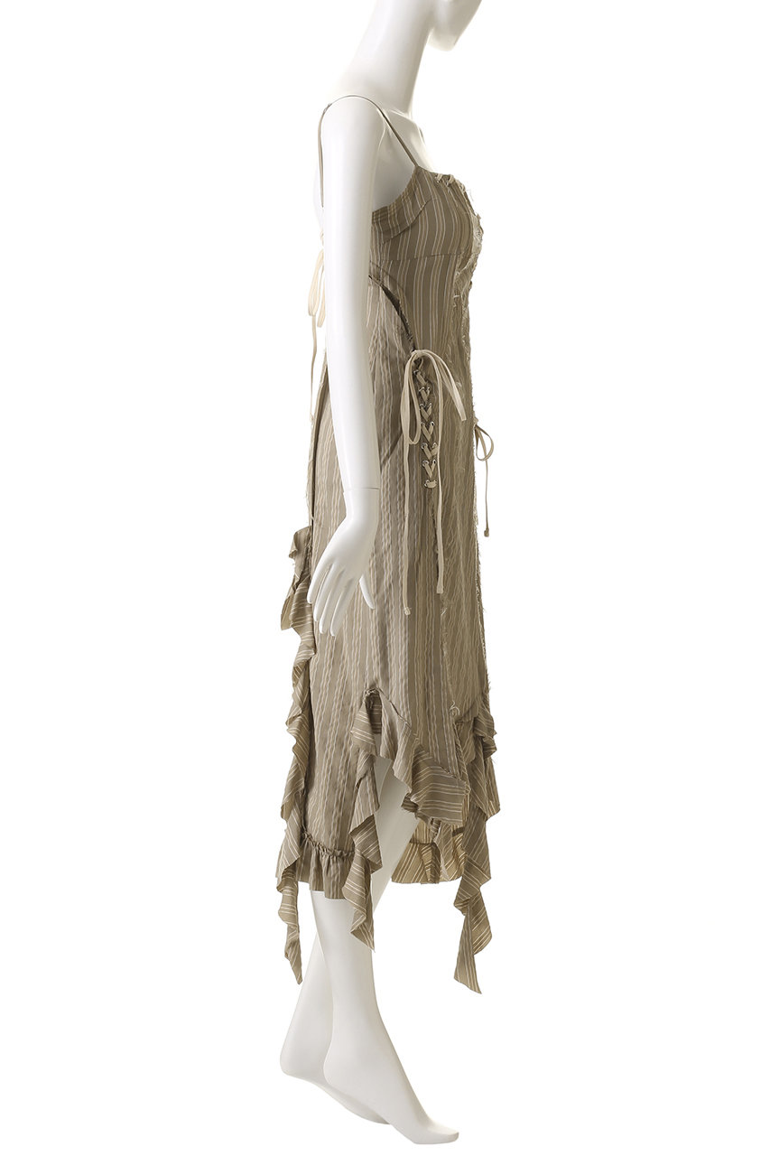 ◆Donna Karan プチプチプリントフェイクラップワンピース ◇Donna Karan プチプチプリントフェイクラップワンピース