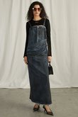 2WAYラメデニムワンピース / 2WAY Glitter Denim Onepiece