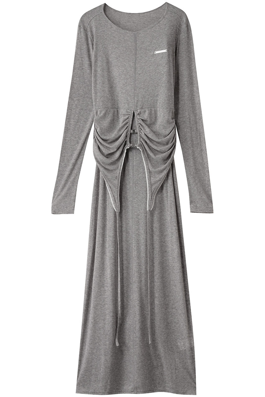 PRANK PROJECT ホルターレイヤードマキシドレス / Halter Layered Maxi Dress (GRY(グレー), 36) プランク プロジェクト ELLE SHOP PRANK PROJECT ホルターレイヤードマキシドレス / Halter Layered Maxi Dress (GRY(グレー), 36) プランク プロジェクト ELLE SHOP