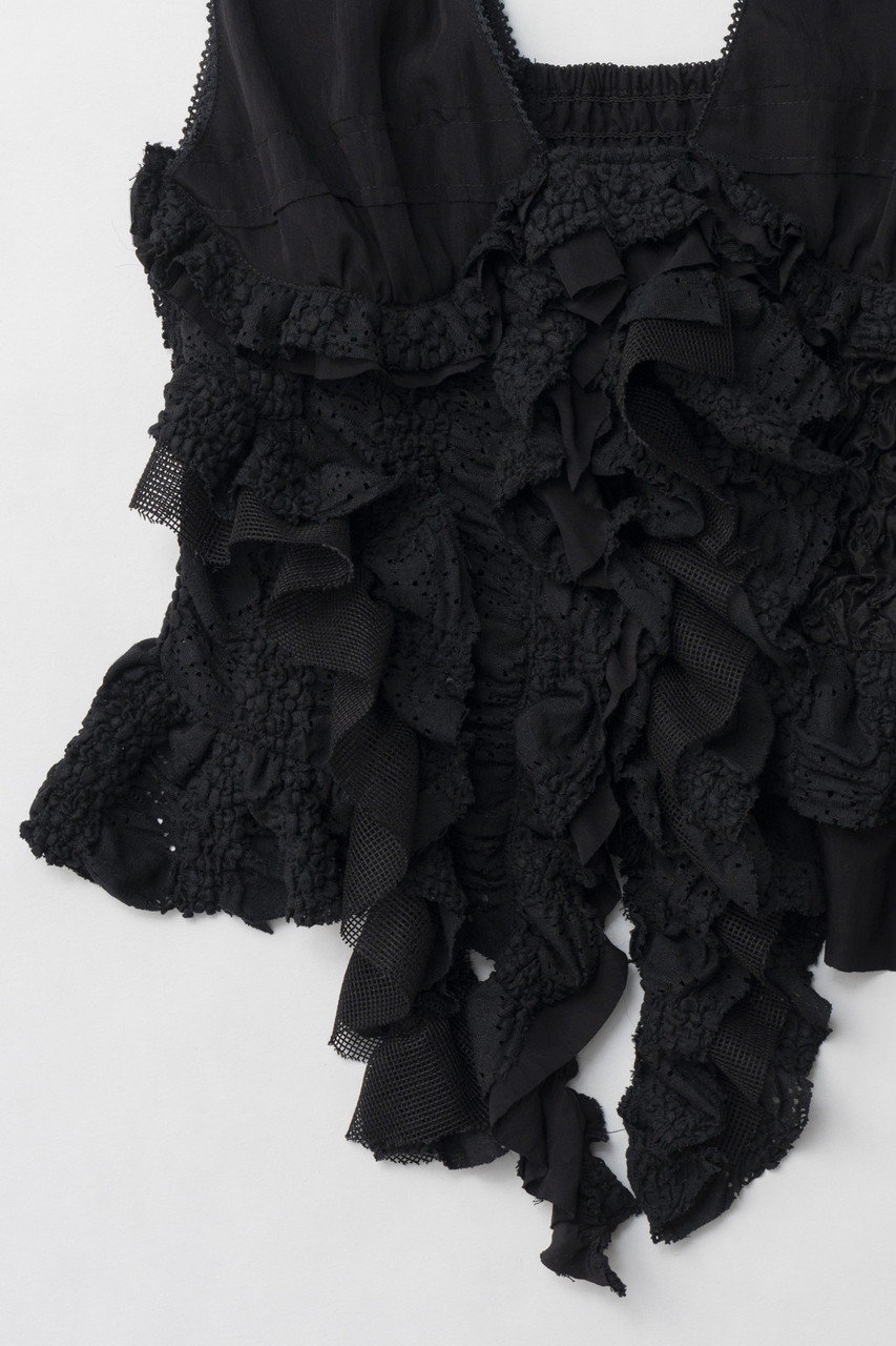 PRANK PROJECT】Mixed Frill Top PRANK PROJECT】Mixed Frill Top