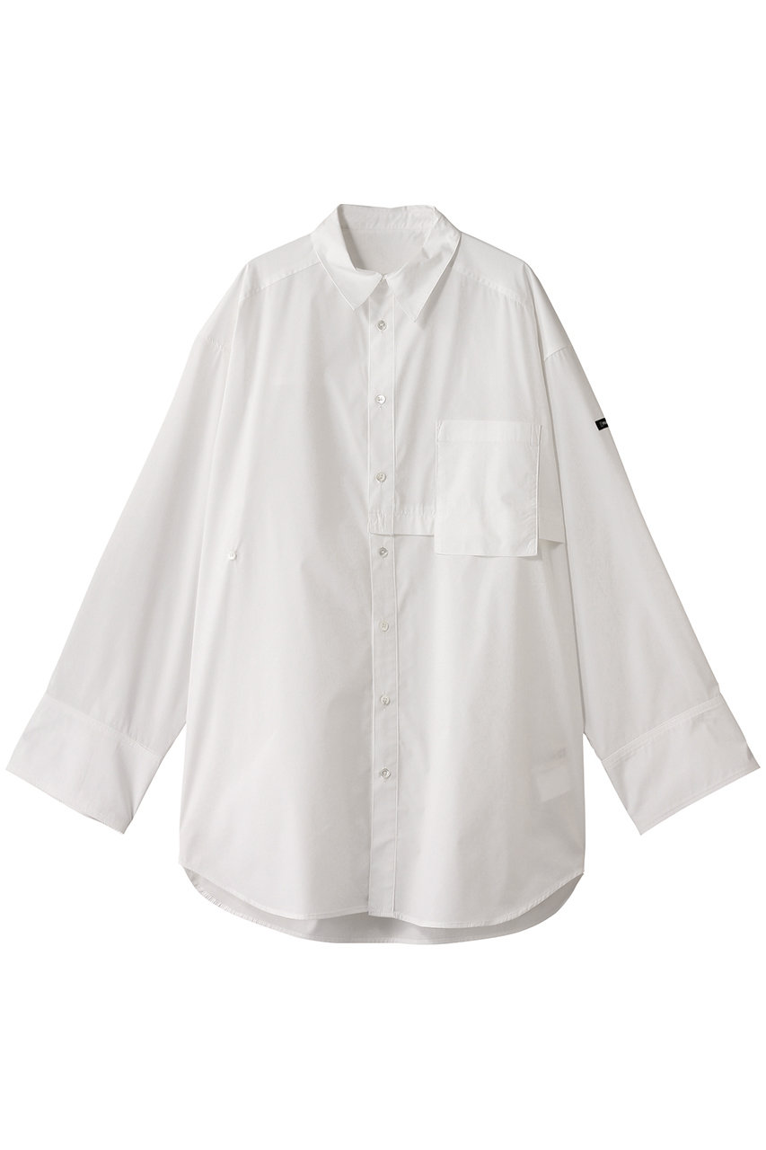 プランク プロジェクト/PRANK PROJECTのマルチウェイオーバーサイズシャツ / Multi Way Oversize Shirt(WHT(ホワイト)/31251315607)