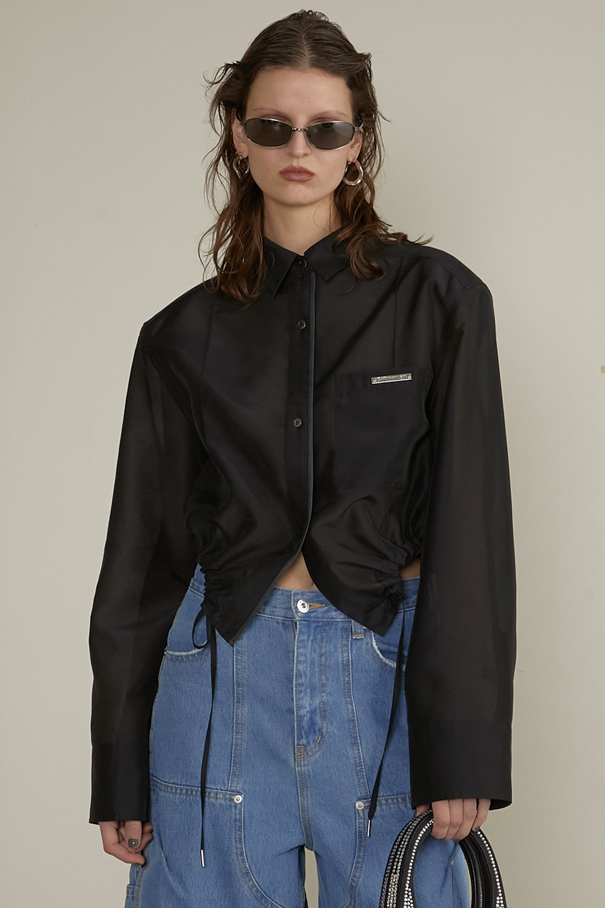 PRANK PROJECT(プランク プロジェクト)｜ピンタックショートシャツ