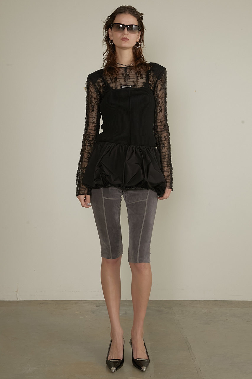 プランクプロジェクト　バルーンヘムニットキャミ PRANK PROJECT(プランク プロジェクト)｜バルーンヘムニットキャミ