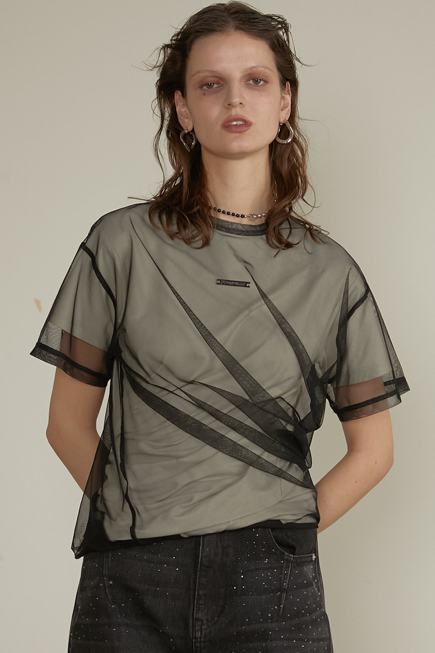 【美品】PRANK PROJECT レイヤード　トップス PRANK PROJECT(プランク プロジェクト)｜ツイストレイヤードトップ