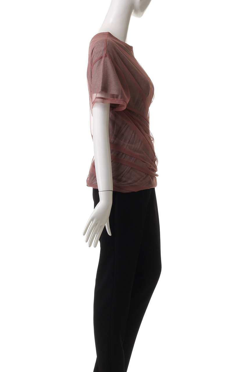 PRANK PROJECT ツイストレイヤードトップ ピンク PRANK PROJECT(プランク プロジェクト)｜ツイストレイヤードトップ