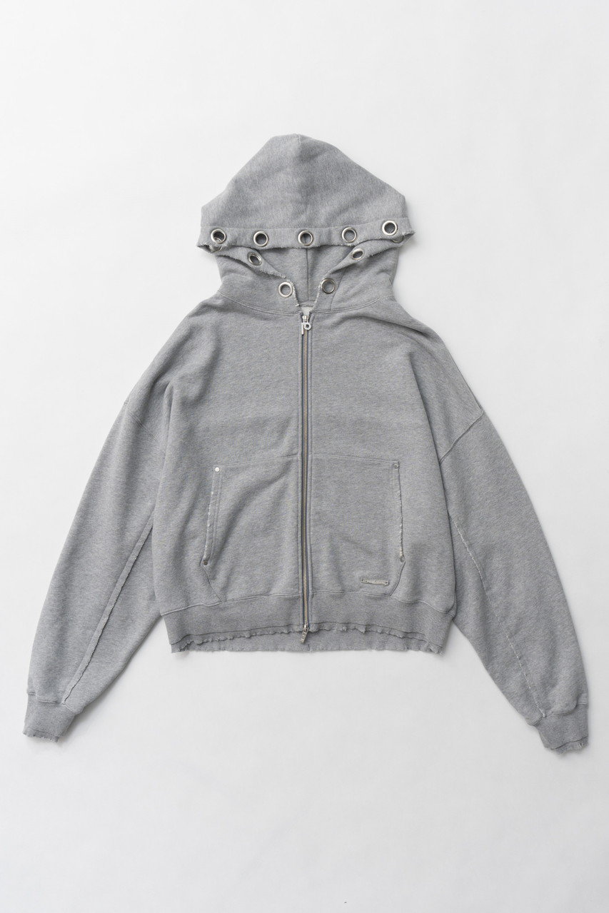 プランク プロジェクト/PRANK PROJECTの【予約販売】アイレットフーディパーカー / Eyelet Hoodie(GRY(グレー)/31251415902)