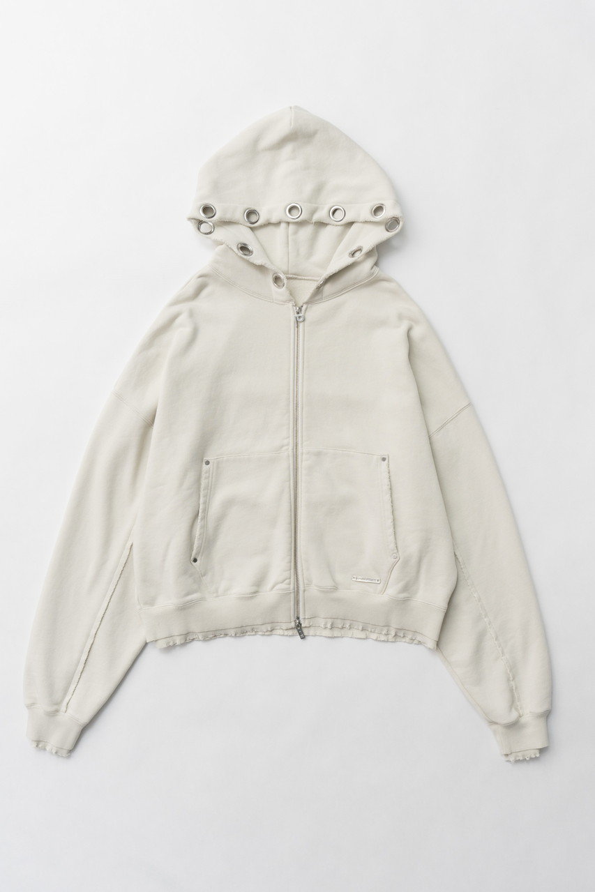 プランク プロジェクト/PRANK PROJECTの【予約販売】アイレットフーディパーカー / Eyelet Hoodie(WHT(ホワイト)/31251415902)