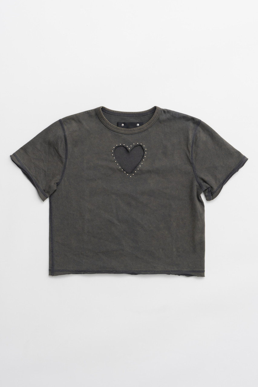 プランク プロジェクト/PRANK PROJECTの【予約販売】ハートスタッズTEE / Heart Stud Tee(C.GRY(チャコールグレー)/31251416104)