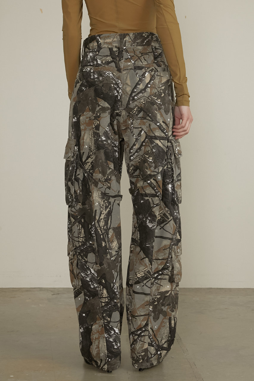 プランクプロジェクト Camo Barrel Leg Cargo Pants PRANK PROJECT｜カモバレルレッグカーゴパンツ / Camo Barrel