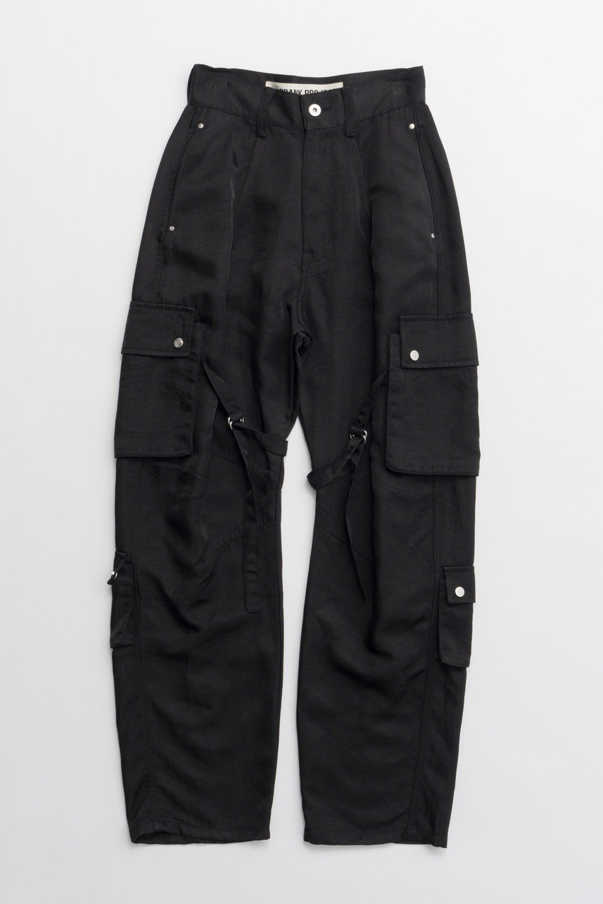 プランク プロジェクト/PRANK PROJECTの【予約販売】バレルレッグカーゴパンツ / Barrel Leg Cargo Pants(BLK(ブラック)/31251466105)