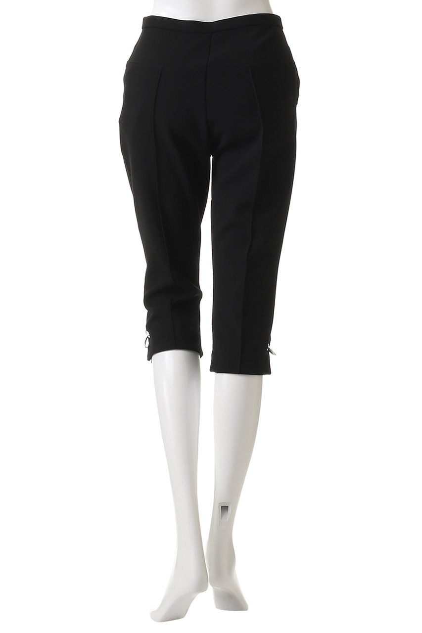 【PRANK PROJECT】ブラックワイドパンツ ジッパー付き PRANK PROJECT（プランクプロジェクト）の「ジップパネルワイド