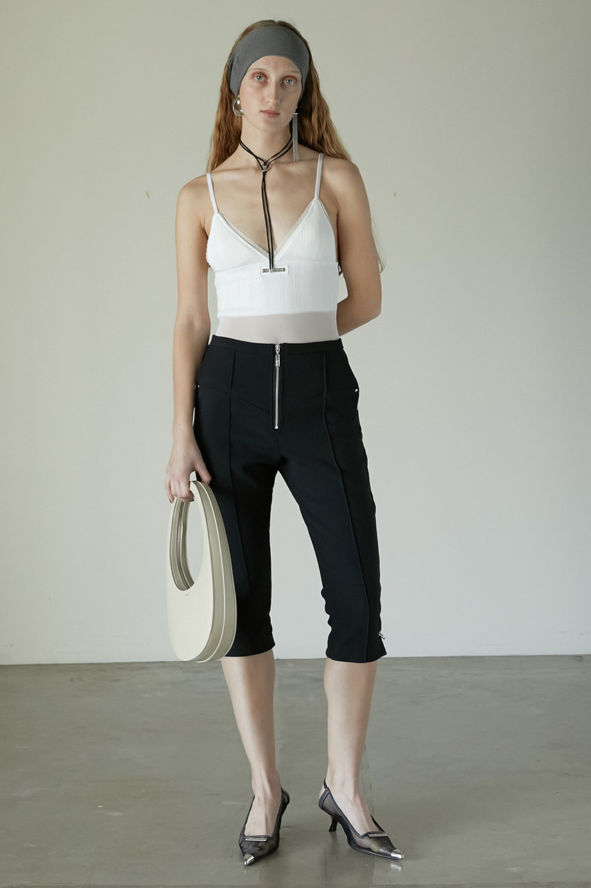 【prank project 】Front Zip Capri Pants Front Zip Capri Pants - SALE