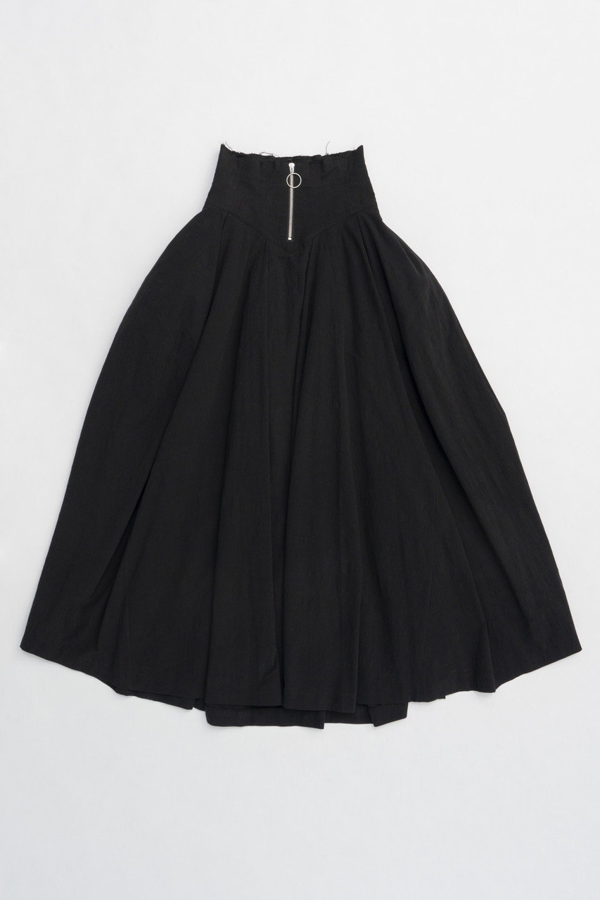 プランク プロジェクト/PRANK PROJECTの【予約販売】ワッシャーボリュームコクーンスカート / Washer Volume Cocoon Skirt(BLK(ブラック)/31251515601)