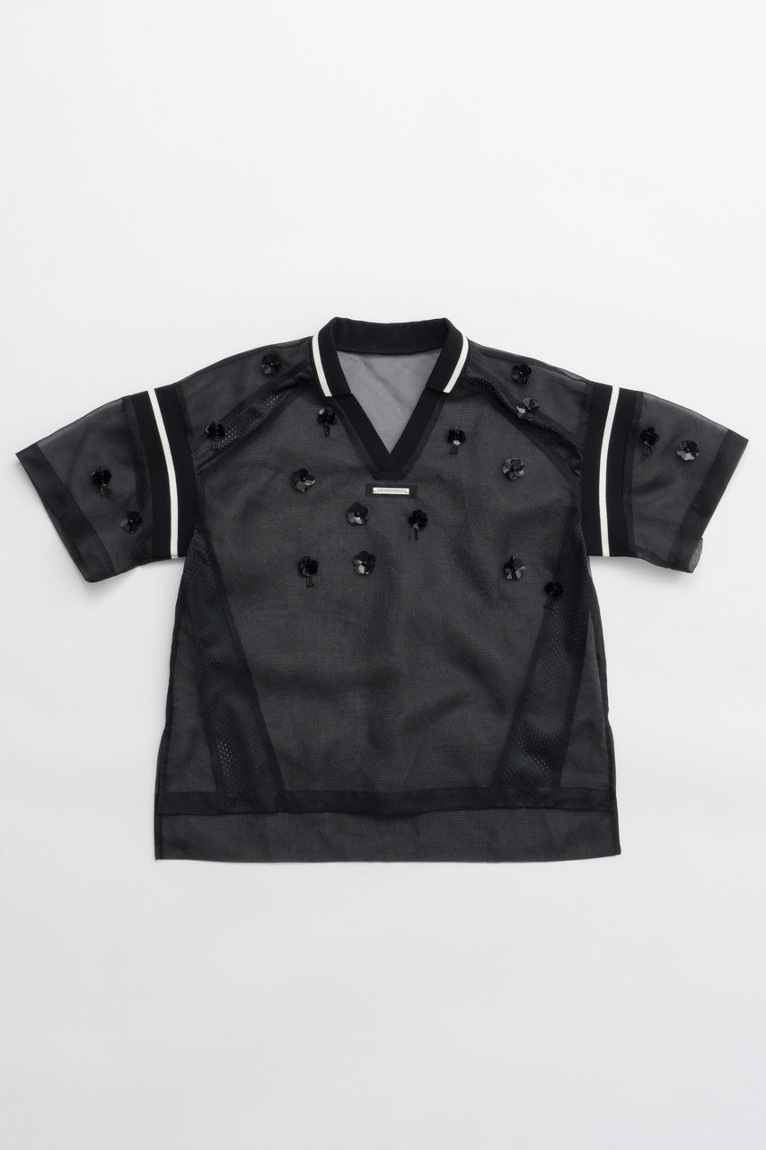 プランク プロジェクト/PRANK PROJECTの【予約販売】ビジューユニフォームトップス / Bijou Uniform Top(BLK(ブラック)/31251315402)