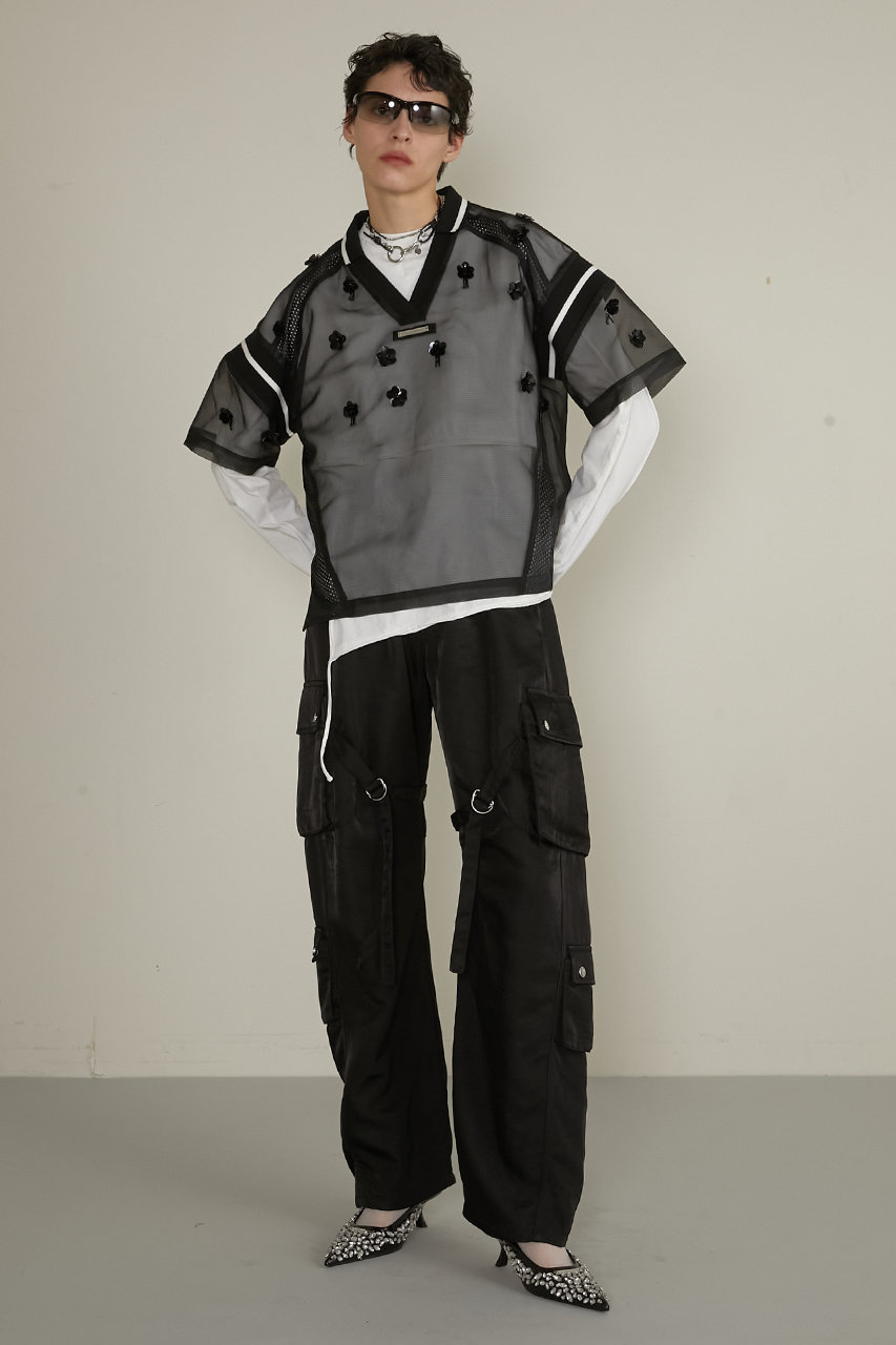 PRANK PROJECT UNIFORM TEE ユニフォームT ブラック PRANK PROJECT（プランクプロジェクト）の「ユニフォームTEE