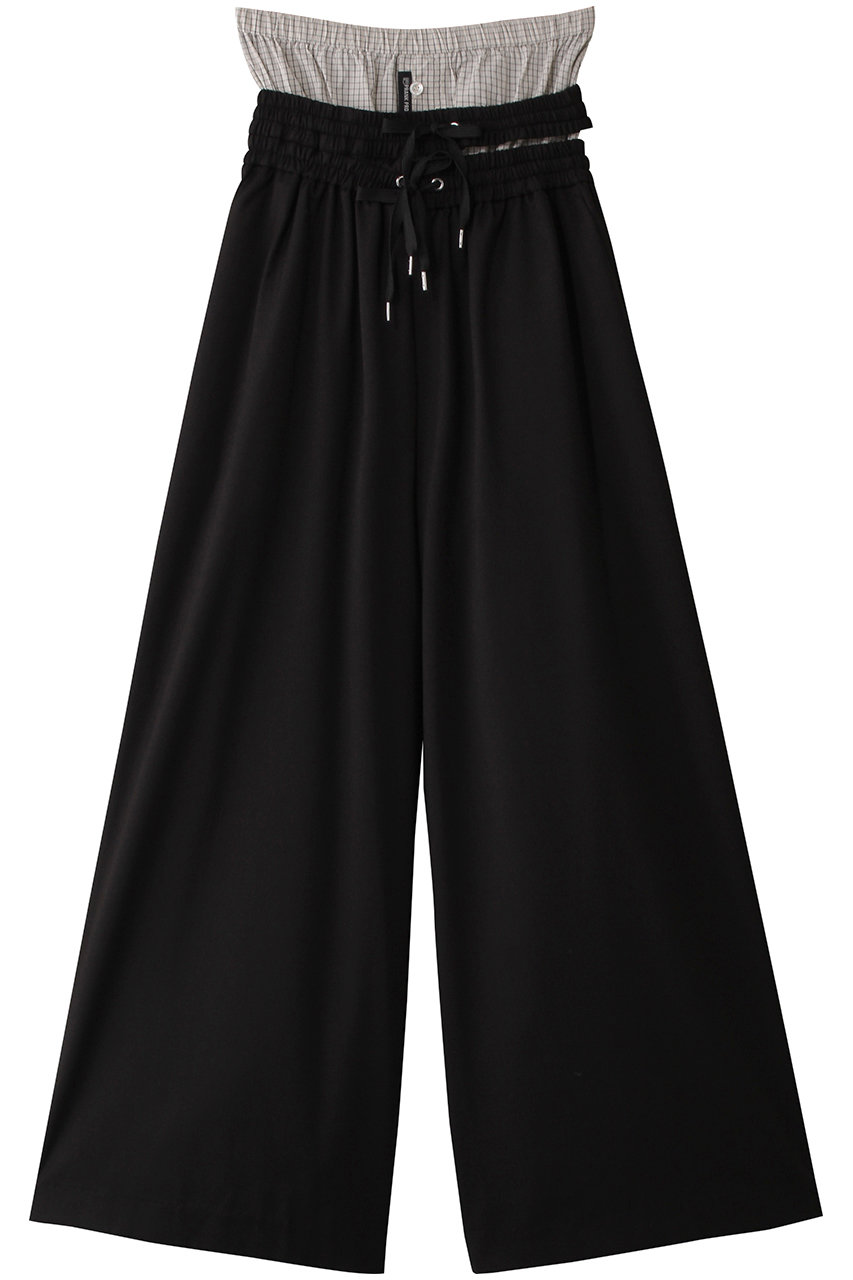 PRANK PROJECT レイヤードスラックス / Layered Slacks (BLK(ブラック), 38) プランク プロジェクト ELLE SHOP PRANK PROJECT レイヤードスラックス / Layered Slacks (BLK(ブラック), 38) プランク プロジェクト ELLE SHOP