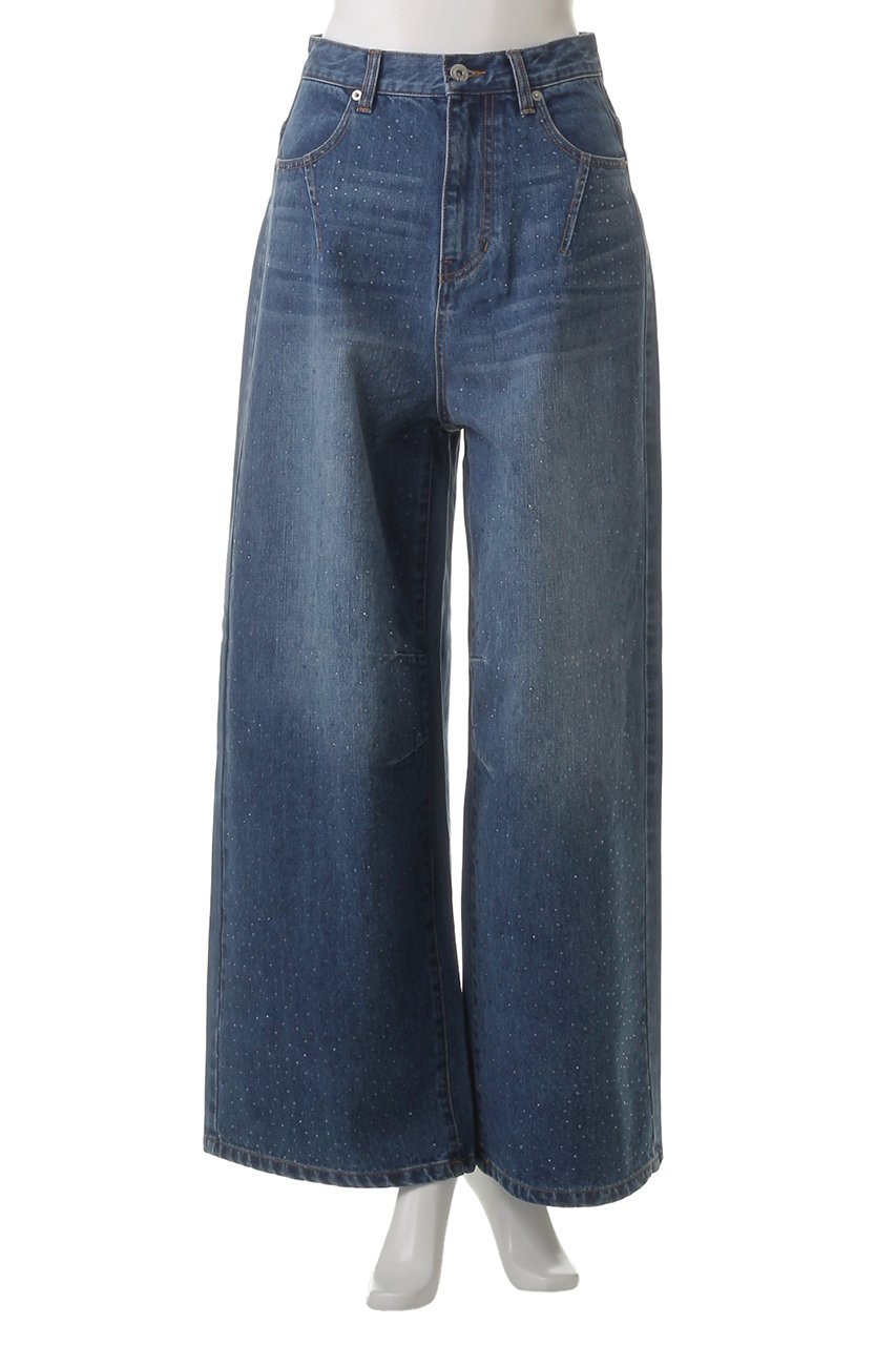 PRANK PROJECT(プランク プロジェクト)｜ドロップビジューデニムパンツ