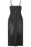 2WAYフロントボタンデニムワンピース / 2WAY Front Button Denim Dress