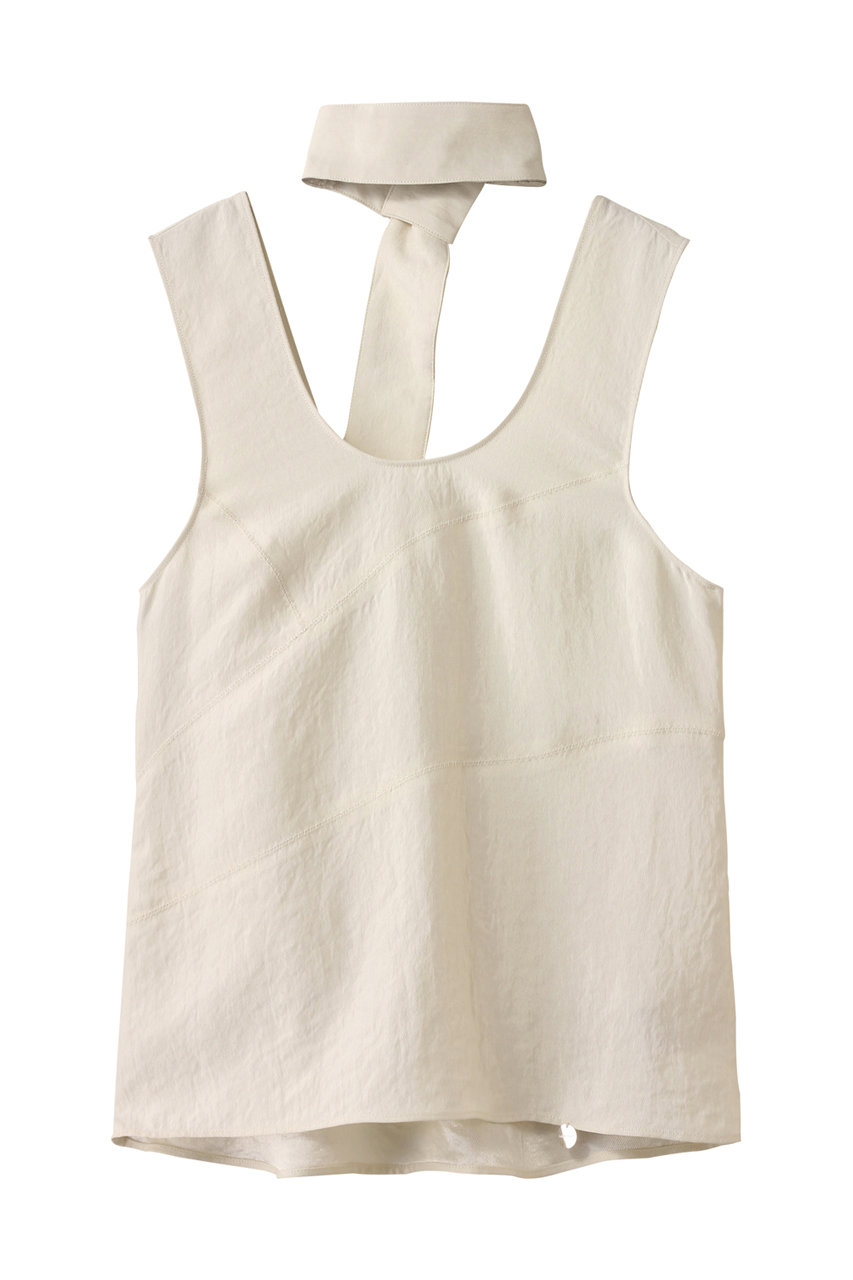 PRANK PROJECT スカーフサテンタンク / Scarf Satin Tank (IVR(アイボリー), FREE) プランク プロジェクト ELLE SHOP PRANK PROJECT スカーフサテンタンク / Scarf Satin Tank (IVR(アイボリー), FREE) プランク プロジェクト ELLE SHOP