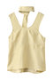 スカーフサテンタンク / Scarf Satin Tank プランク プロジェクト/PRANK PROJECT L.YEL(ライトイエロー)