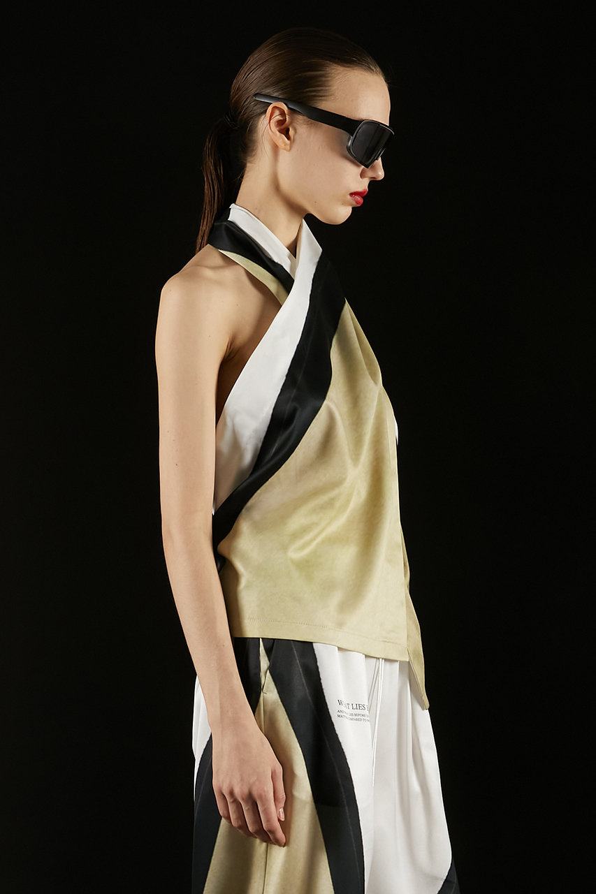 PRANK PROJECT ホースプリントクロスホルタートップ PRANK PROJECT(プランク プロジェクト)｜ホースプリントクロスホルター