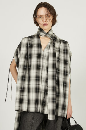 プランク プロジェクト/PRANK PROJECTのスカーフネックブラウス / Scarf Neck Blouse(110400/110402)