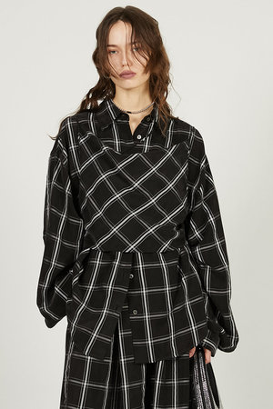 プランク プロジェクト/PRANK PROJECTのサテンシャツ＆キャミ / Satin Shirt & Cami(110100/110101)