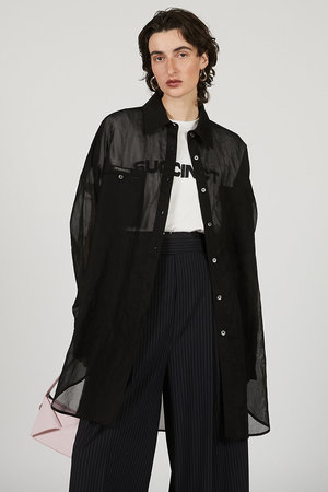 プランク プロジェクト/PRANK PROJECTのコットンボイルビッグシャツ / Cotton Voile Big Shirt(110400/110402)