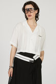 シアーオープンカラーシャツ / Sheer Open Collar Shirt