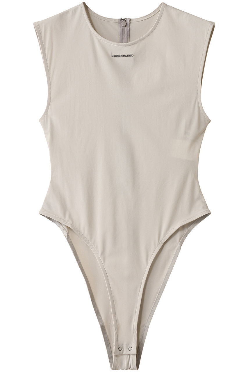 PRANK PROJECT スキューバノースリボディースーツ / Scuba Sleeveless Bodysuit (O.WHT(オフホワイト), FREE) プランク プロジェクト ELLE SHOP PRANK PROJECT スキューバノースリボディースーツ / Scuba Sleeveless Bodysuit (O.WHT(オフホワイト), FREE) プランク プロジェクト ELLE SHOP