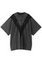 Ｖカットレースロゴトップ / V Cut Lace Logo Top プランク プロジェクト/PRANK PROJECT C.GRY(チャコールグレー)