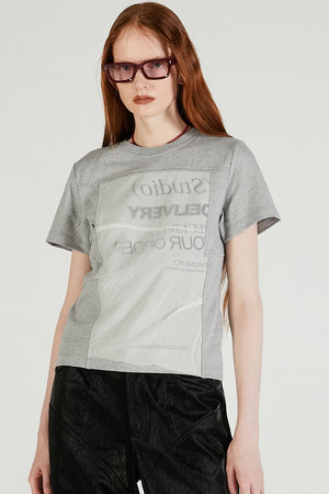 プランクプロジェクト　半袖オーバーTシャツ PRANK PROJECT tシャツ ワイヤーワッシャートップ / Wire Washed