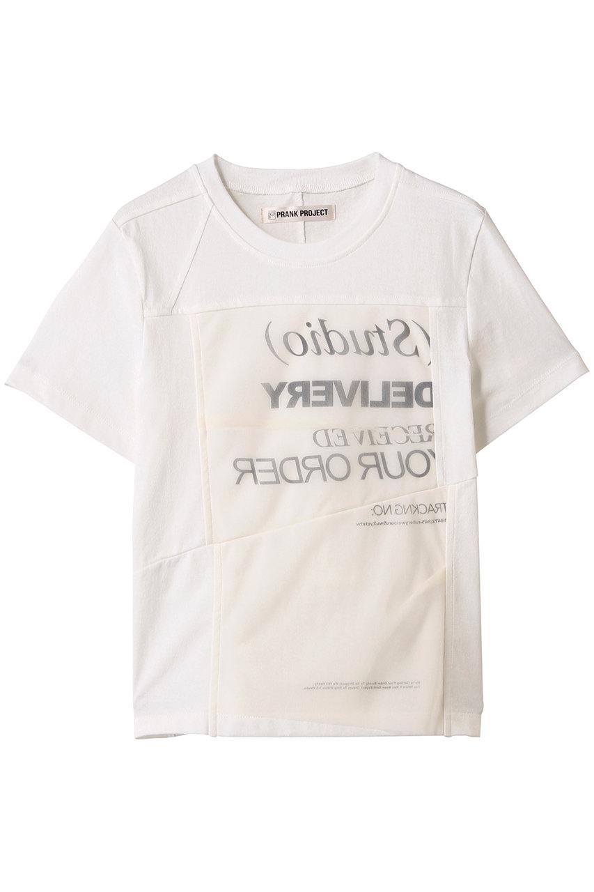 PRANK PROJECT DELIVERY-Tシャツ (WHT(ホワイト), FREE) プランク プロジェクト ELLE SHOP PRANK PROJECT DELIVERY-Tシャツ (WHT(ホワイト), FREE) プランク プロジェクト ELLE SHOP