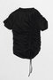 ドロストシャーリングＴシャツ / Drost Shirring Tee プランク プロジェクト/PRANK PROJECT BLK(ブラック)