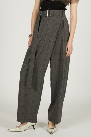 プランク プロジェクト/PRANK PROJECTのアシメタックワイドテーパードパンツ / Asymmetric Wide Tapered Pants(110600/110601)