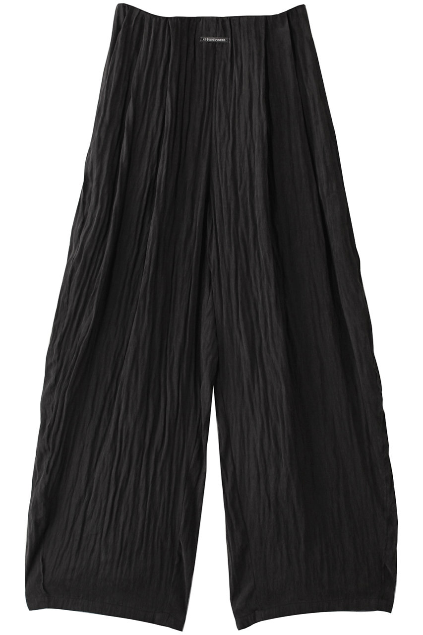 PRANK PROJECT サテンギャザーバルーンパンツ / Satin Gathered Balloon Pants (BLK(ブラック), 38) プランク プロジェクト ELLE SHOP PRANK PROJECT サテンギャザーバルーンパンツ / Satin Gathered Balloon Pants (BLK(ブラック), 38) プランク プロジェクト ELLE SHOP