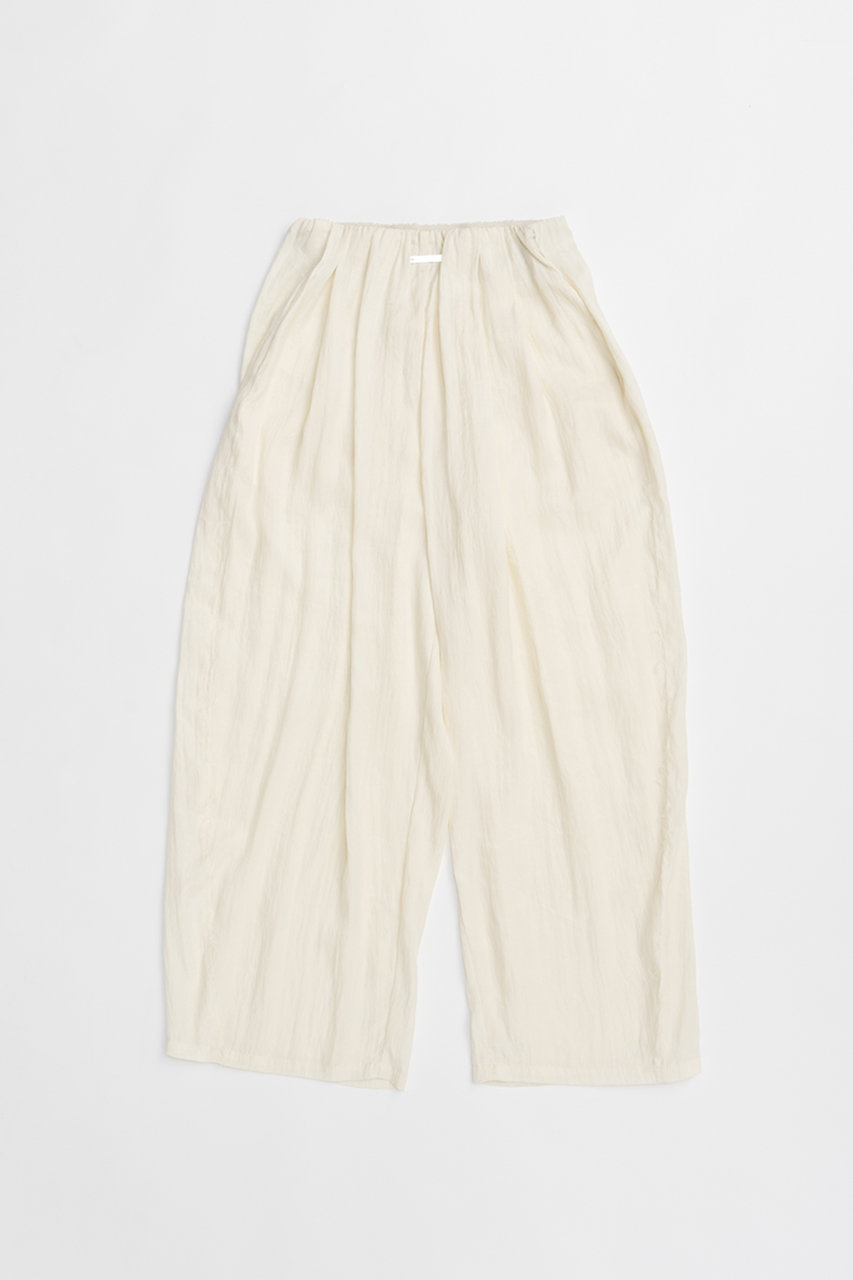 PRANK PROJECT サテンギャザーバルーンパンツ / Satin Gathered Balloon Pants (WHT(ホワイト), 38) プランク プロジェクト ELLE SHOP PRANK PROJECT サテンギャザーバルーンパンツ / Satin Gathered Balloon Pants (WHT(ホワイト), 38) プランク プロジェクト ELLE SHOP